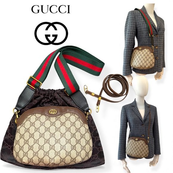 Gucci Handbags - ✨ Gucci GG Canvas Shoulder Bag (1980s–1990s Era) ✨